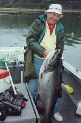 Willamette River Spring Chinook Salmon - 47 lbs.